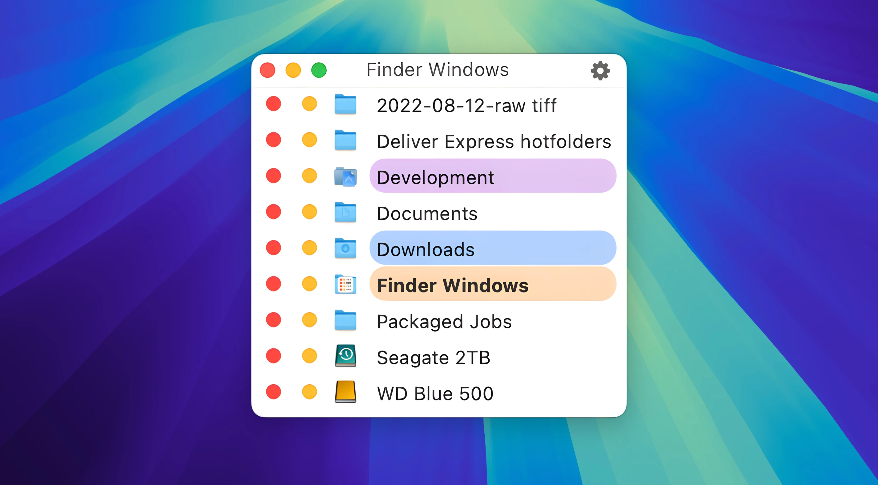 Finder Windows screenshot 1